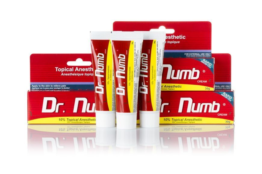 Обезбаливающий крем для тату и татуажа Dr Numb, 30мл 232 фото